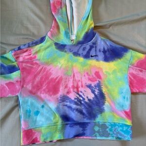 Nike Tie-Dye Athletic Cropped Top